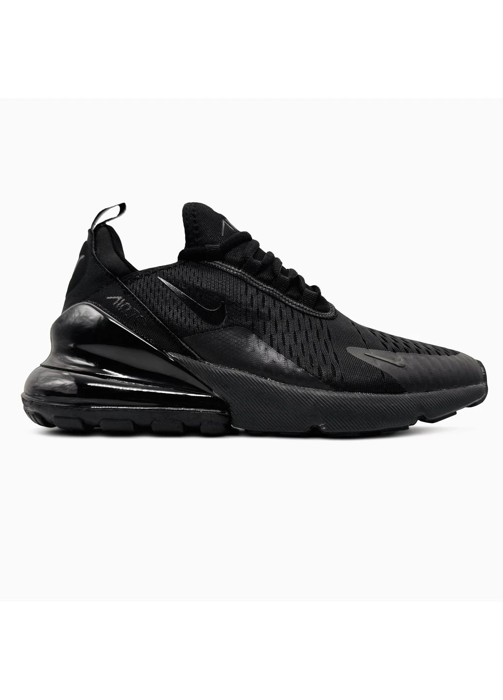 Чорні літні кросівки nike air max 270 black найк аір макс 270 No Brand