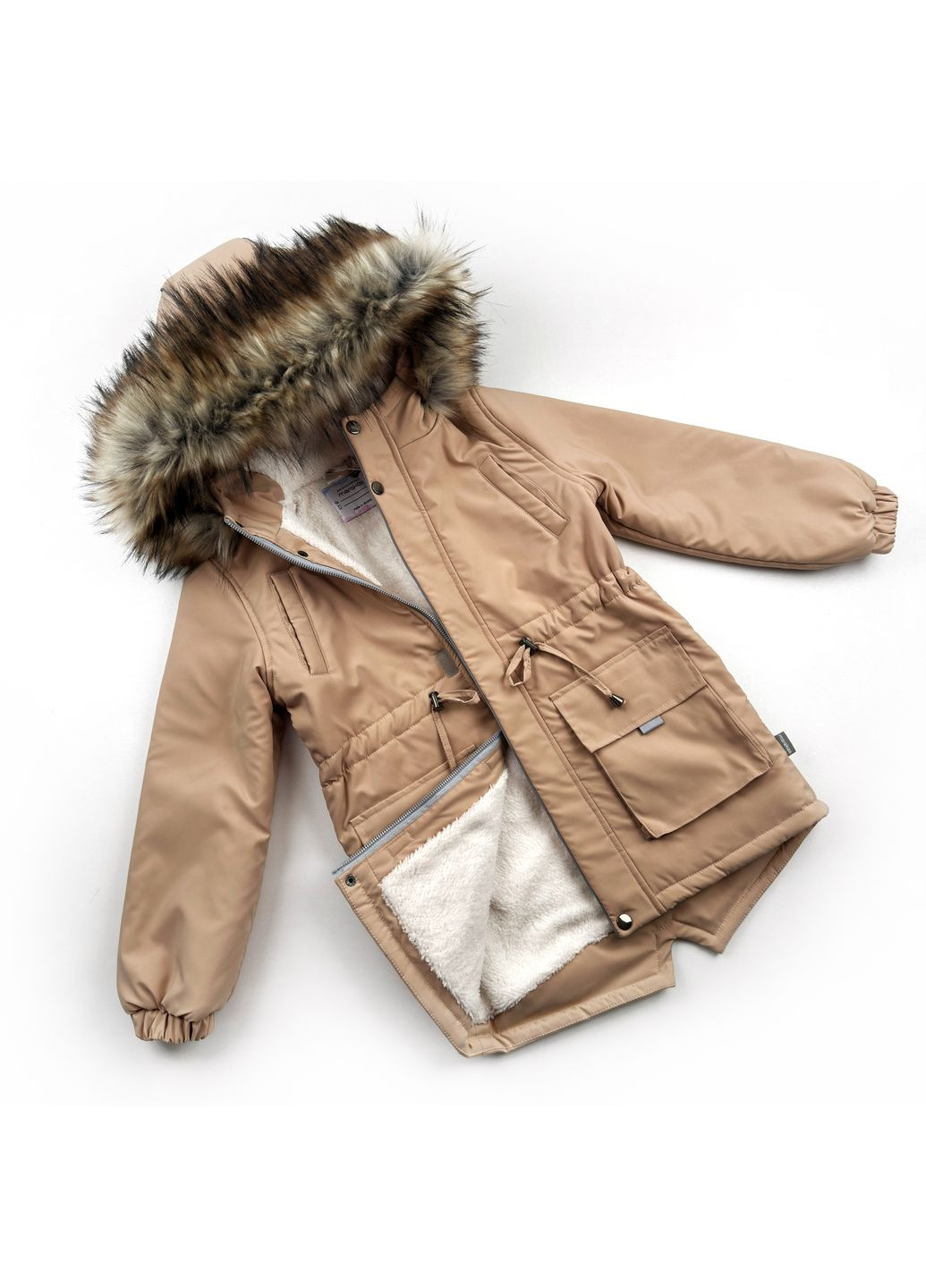 Бежева зимня куртка Marakas