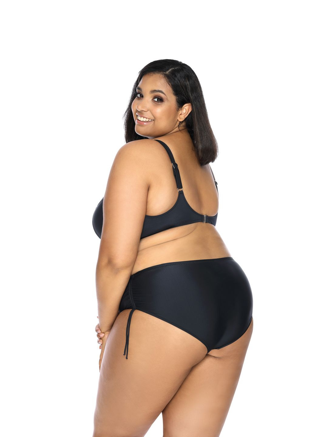 Черный демисезонный купальник раздельный (бюстгальтер,трусики) Etna