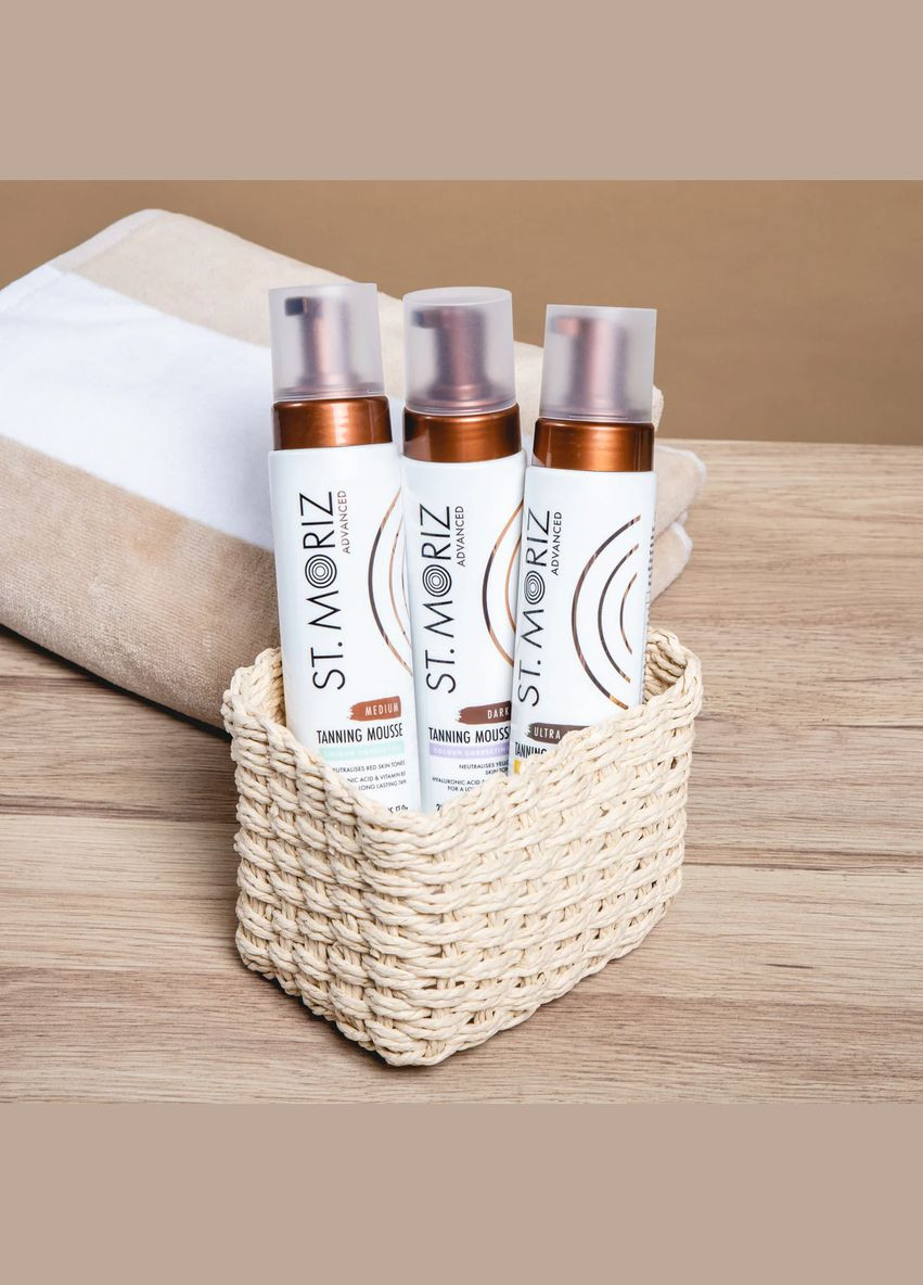 Автобронзатмус для тела и лица (среднего тона кожи) Advanced Colour Correcting Mousse Medium, 200 мл St.Moriz (315646975)