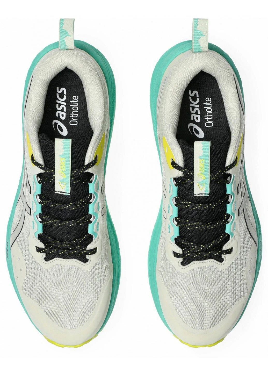 Бирюзовые всесезонные кроссовки Asics Trabuco Terra 3