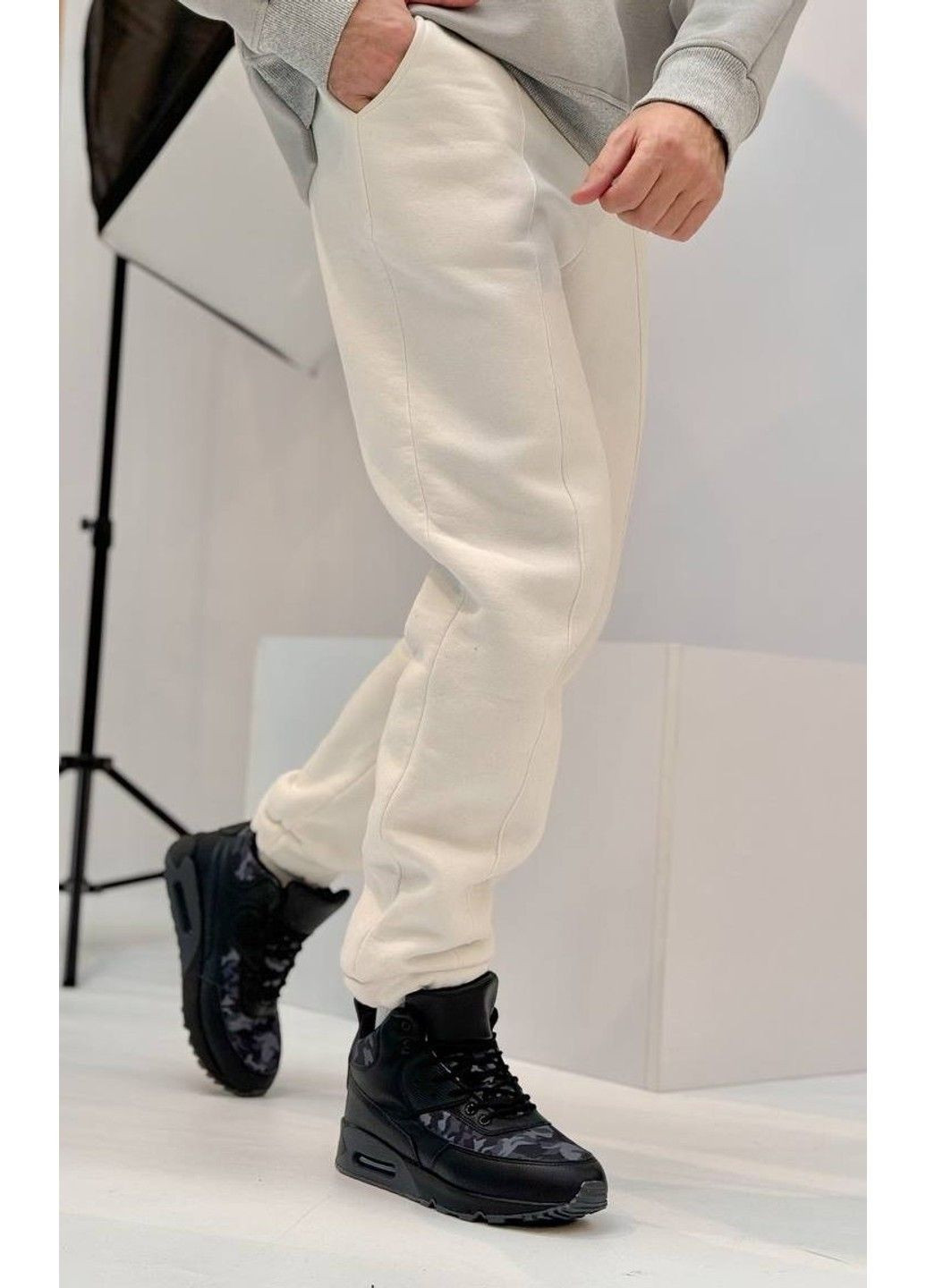 Черевики чоловічі Ok Shoes зимові чорні KMB (312534951)