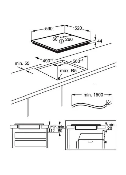Варочная поверхность LIR60433 Electrolux (307472882)