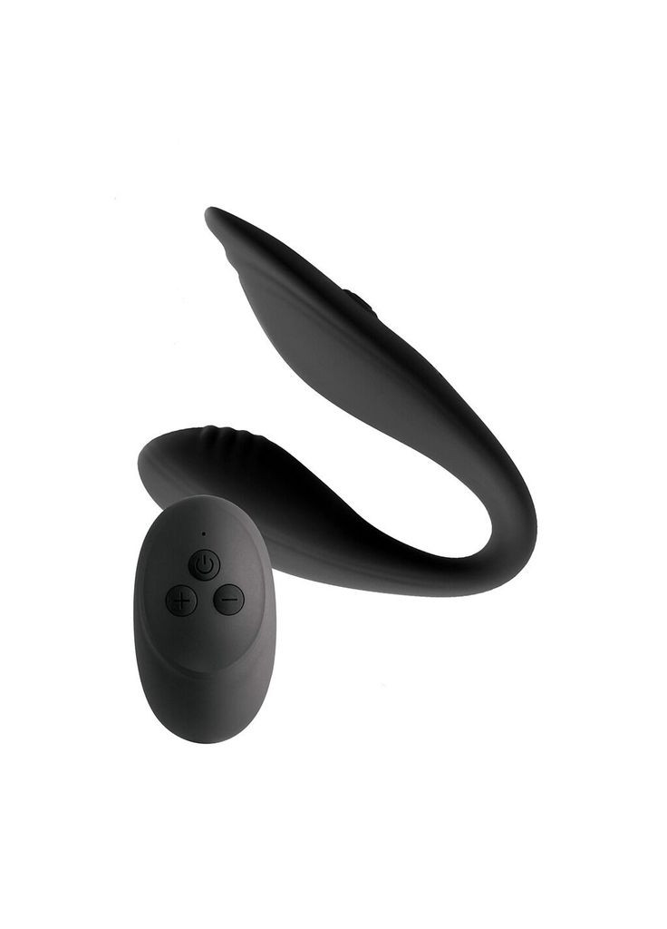 Подвійний вібратор Premium Delight, чорний, для клітора та точки G, 10 режимів S Pleasures (331149241)