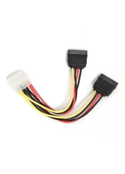 Перехідник живлення Molex (M) - 2 x SATA (F), 15 см, (CC-SATA-PSY) CC-SATA-PSY Cablexpert (395338890)