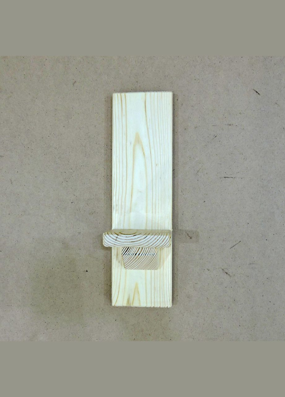 Настенная полка из дерева Виста бланже (НСП-005001) No Brand (328082310)