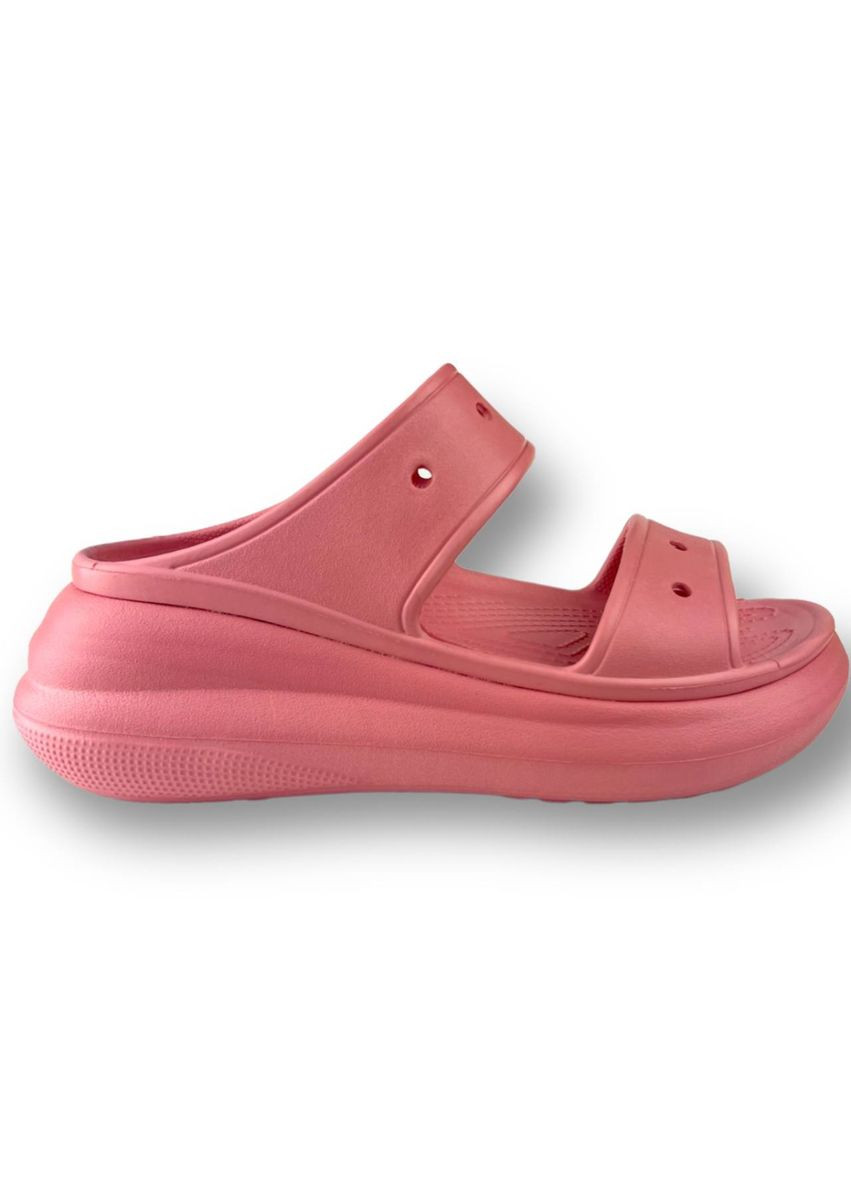 Оранжевые classic crush sandal blossom w9 Crocs