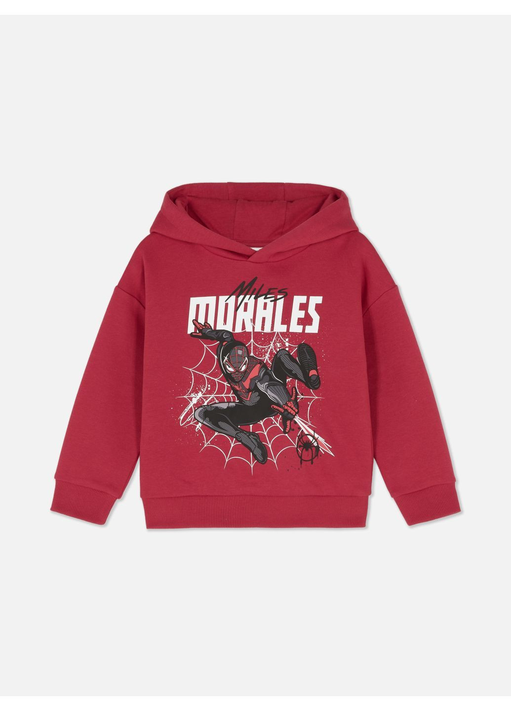 Худі фліс,червоний з принтом, Primark (364314039)