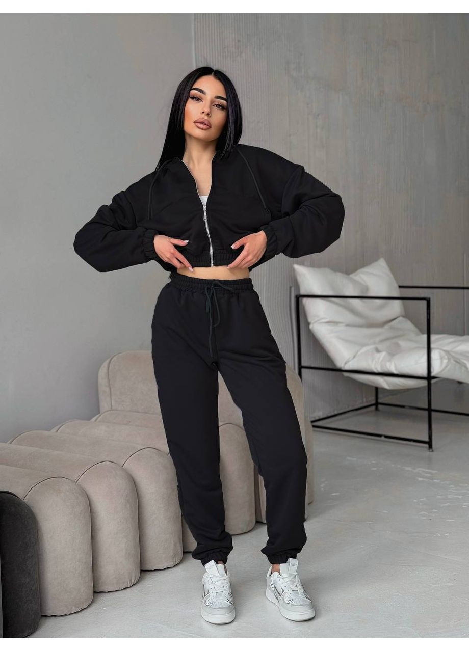 Костюм жіночий штани і кофта укорочена No Brand (360901022)