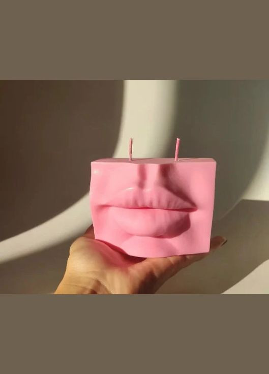 Силіконова форма молд для свічок та мила Жіночі Губи 213 (348357447)