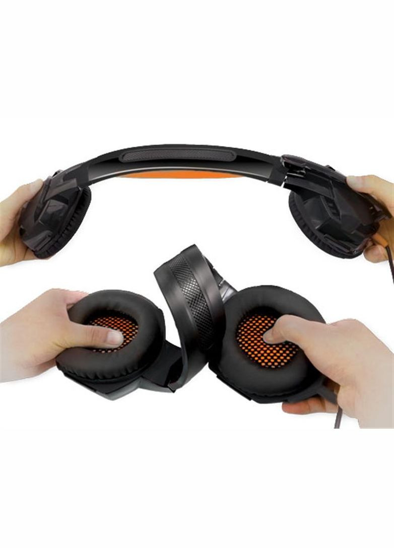 Гарнитура GDX-7700 Black/Orange Real-El (341490091)