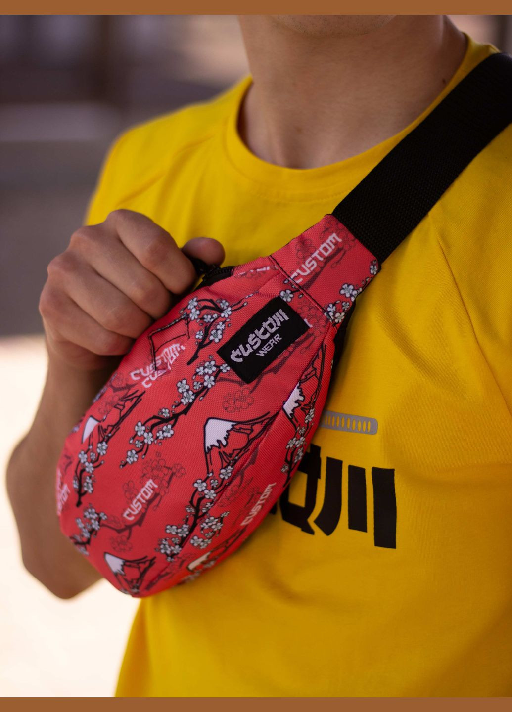 Бананка Uno Japan Red Custom Wear cw-ban-8075 (329853558)