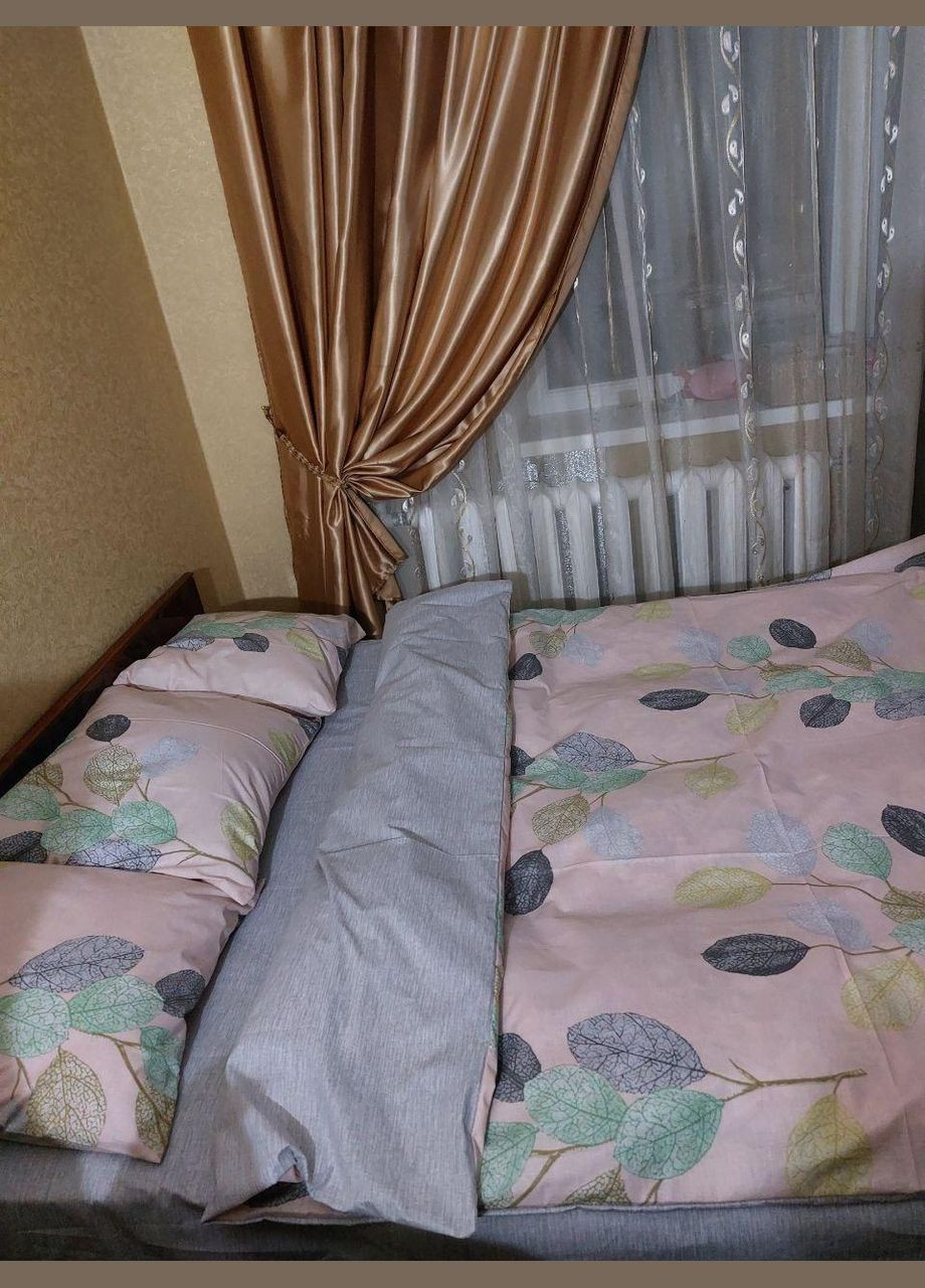 Постельное белье бязь натуральное 100% хлопок ранфорс Евро Розовый 200 х 220 (24585217-02) No Brand (348095375)