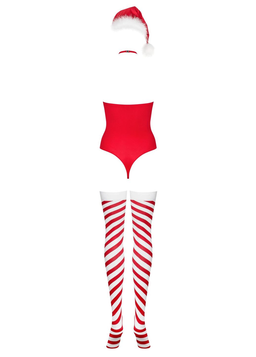 Боди Kissmas teddy red CherryLove Obsessive (339867419)