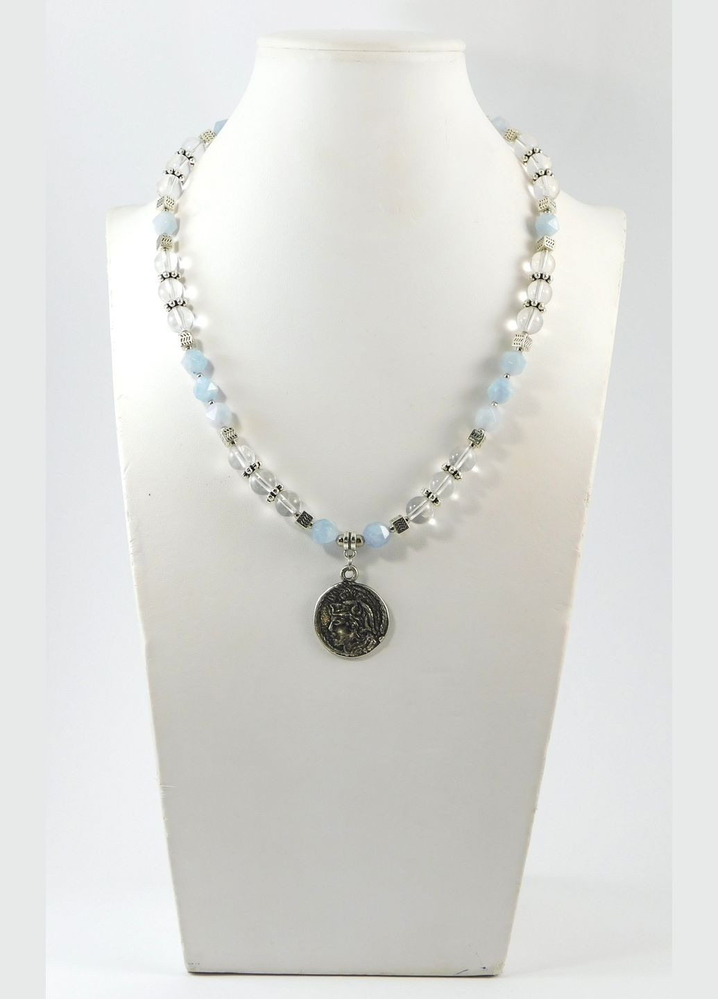 Ожерелье "Оксения" Кварц, Горный хрусталь Fursa fashion (322444621)