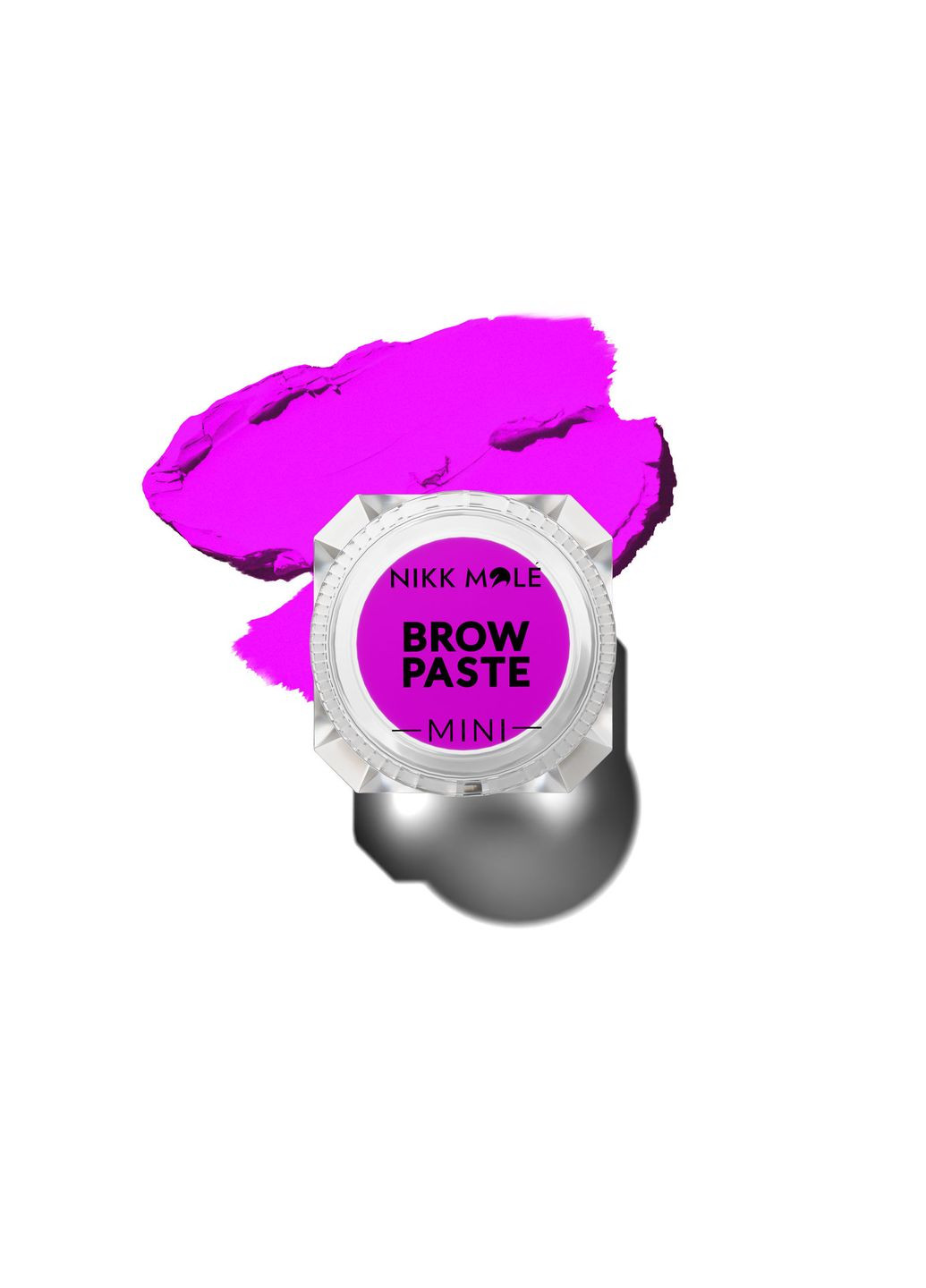 Контурна Міні паста для брів Фіолетова 3.5г Nikk Mole (308019034)