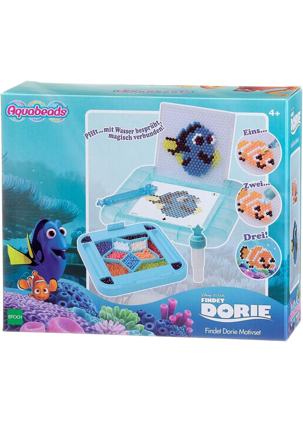 Аквамозаїка з намистинами "У пошуках Дорі" Aquabeads набір бісеру Finding Dory (водна мозаїка) Epoch (338425877)