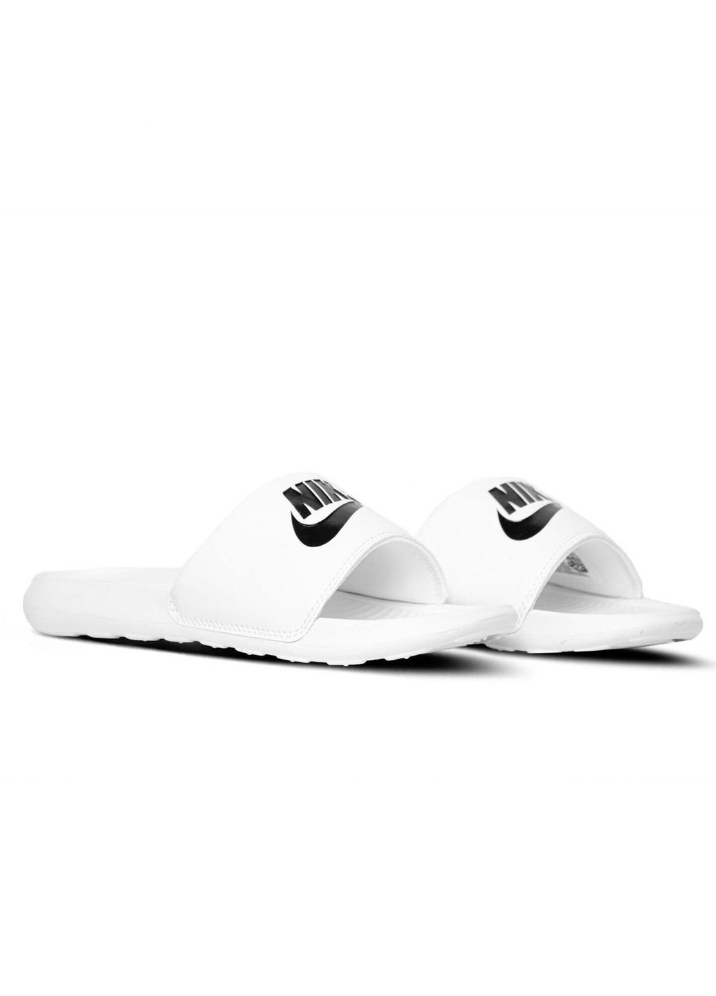 Тапочки чоловічі Victori One Slide CN9675-100 білі Nike (280277531)