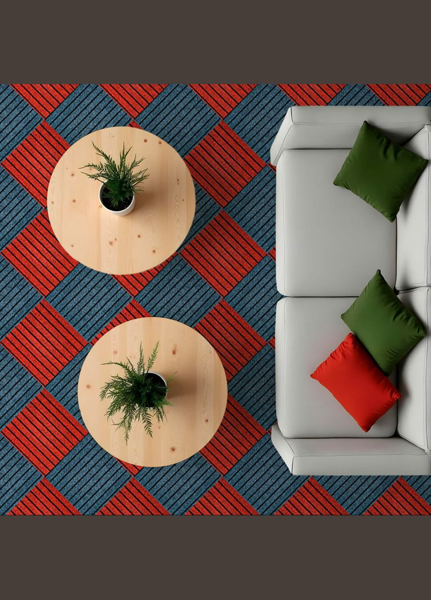 Самоклеюча плитка під ковролін 300*300*4,5MM (D) SW-00002484 Sticker Wall (322811142)