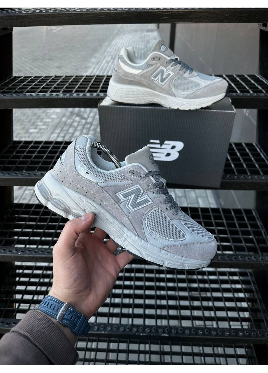 Серые демисезонные мужские кроссовки No Brand