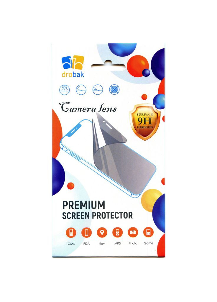 Стекло защитное для Camera 3D Apple iPhone 15 Plus (m319571) Drobak for Camera 3D Apple iPhone 15 Plus (367066460)