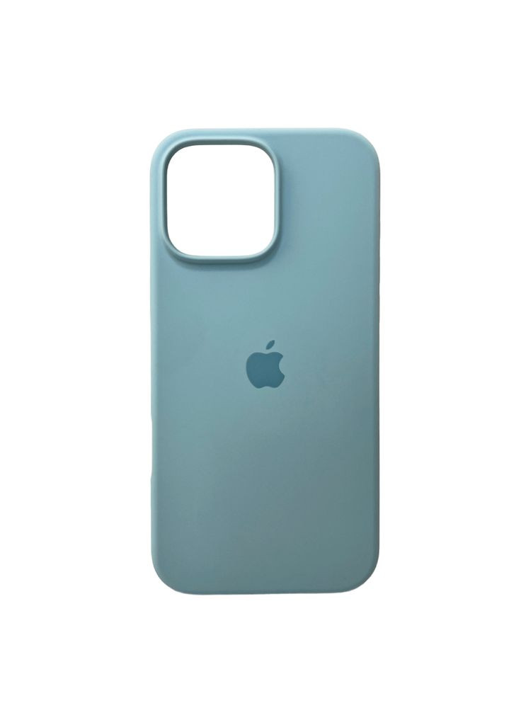 Чехол для смартфона Silicone Full Case AA для Apple iPhone 16 Pro Max 27, Mist Blue (FullOpeAAi16PM-27) No Brand Open Cam (370647337)