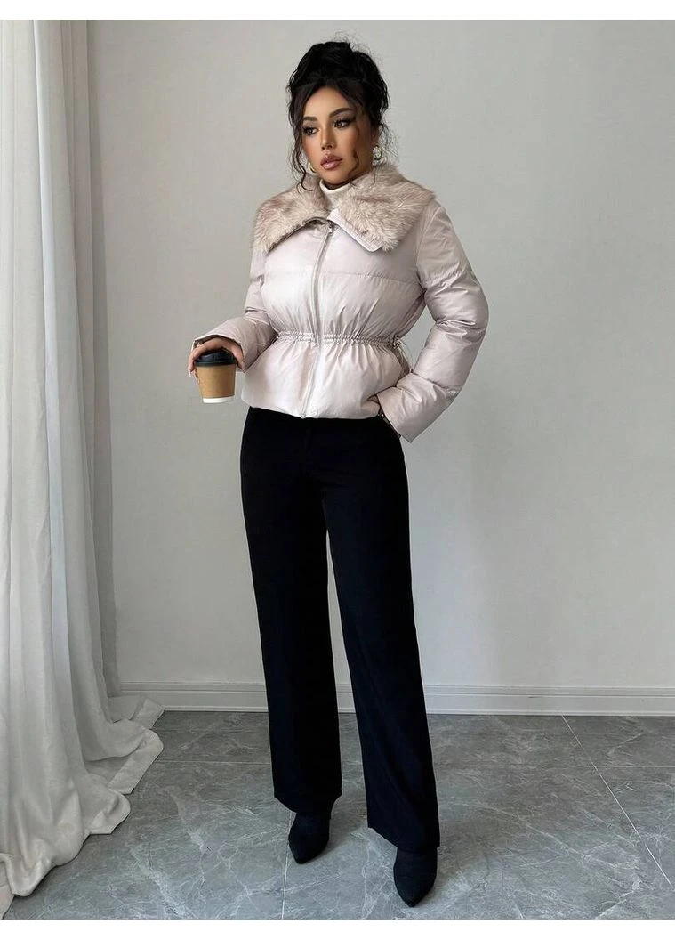 Біла демісезонна куртка SHEIN