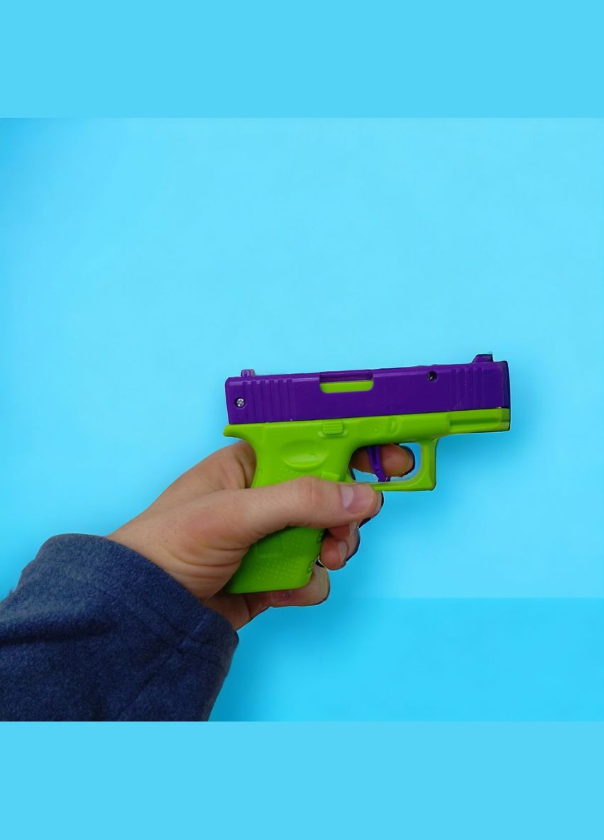 Пистолет-антистресс пластиковый (10 см) MIC (294725970)