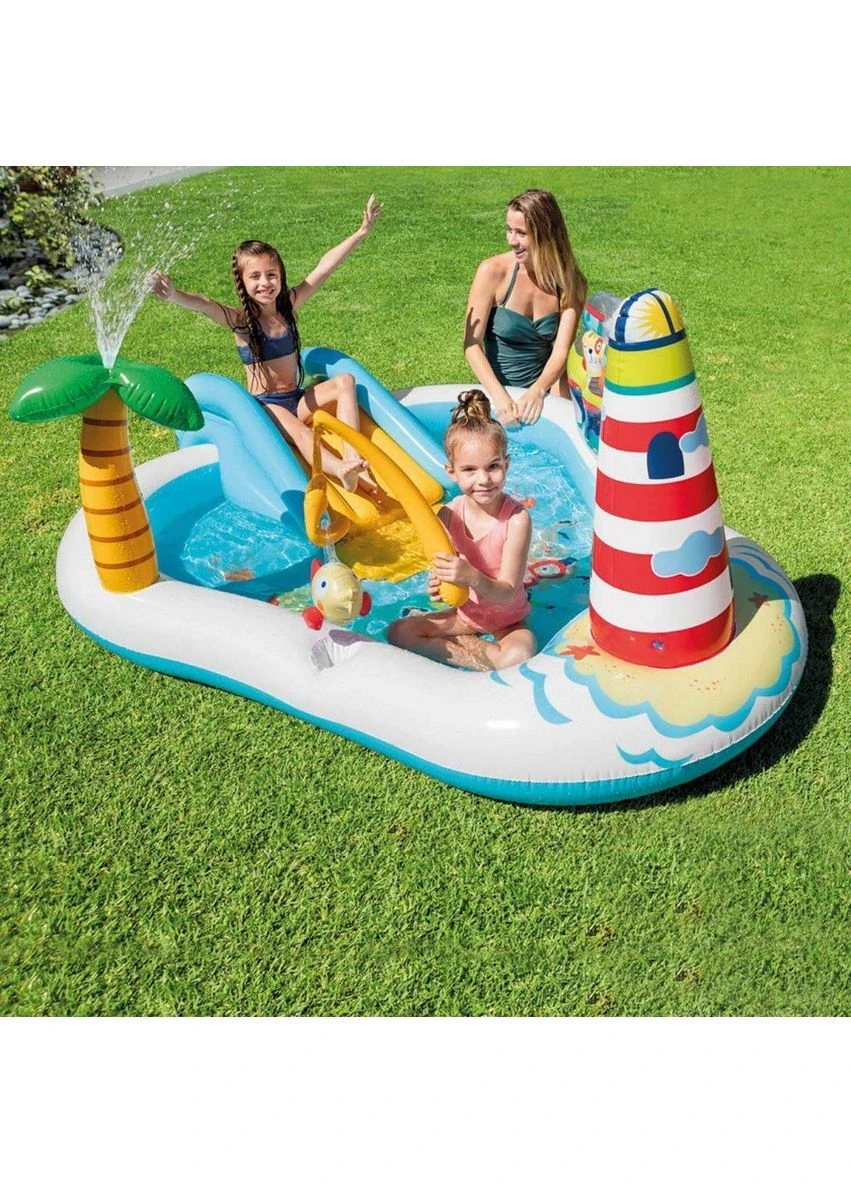 Надувной игровой центр 57162 «Весёлая Рыбалка», 218 x 188 x 99 см Intex (396493310)