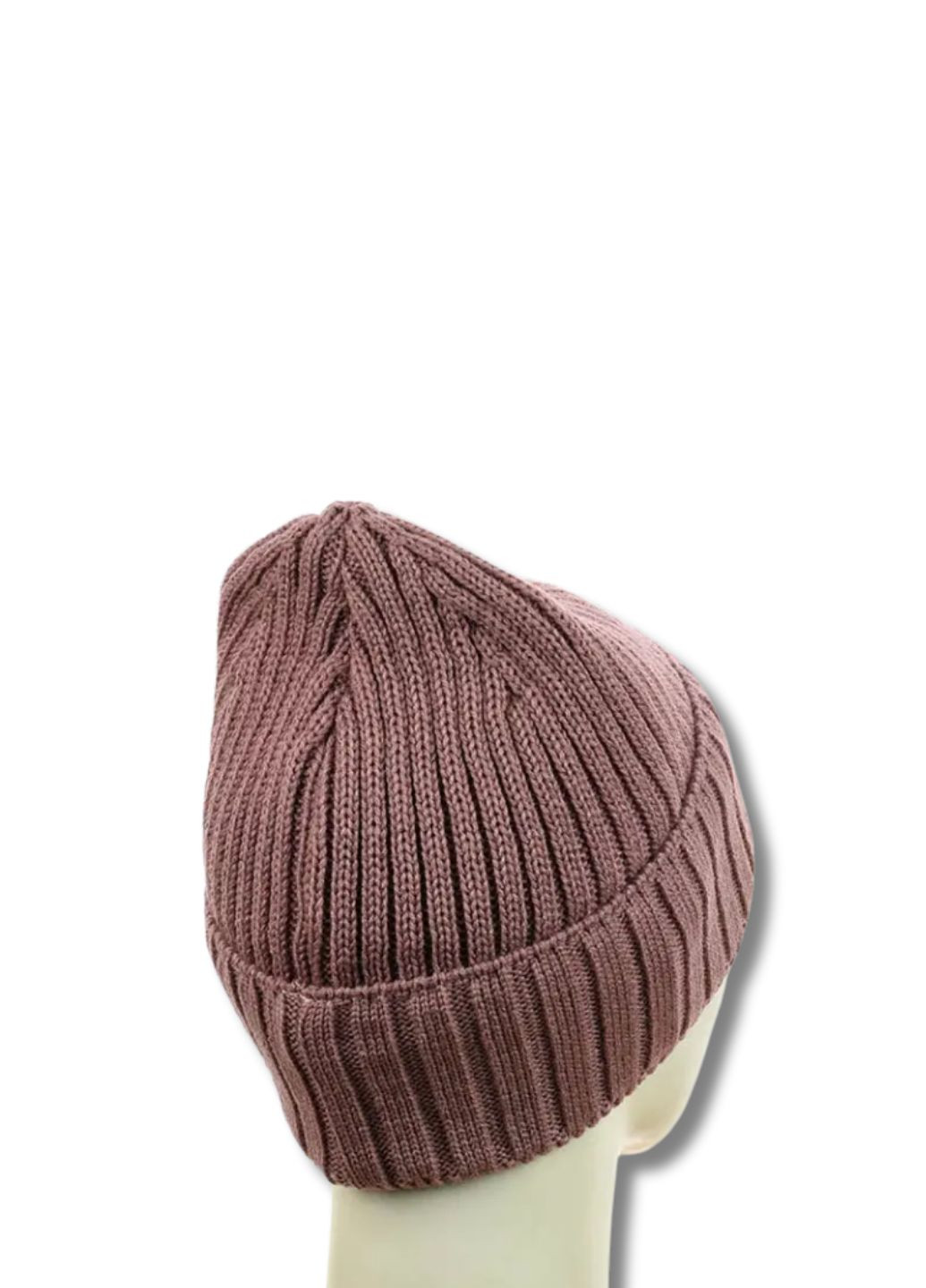 Молодежная зимняя шапка бини на флисе - Катрин No Brand Шапка біні Катрін (339597021)