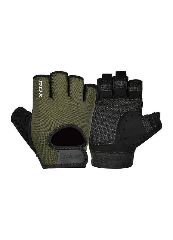 Перчатки для фитнеса T1 Army Green RDX (345712997)