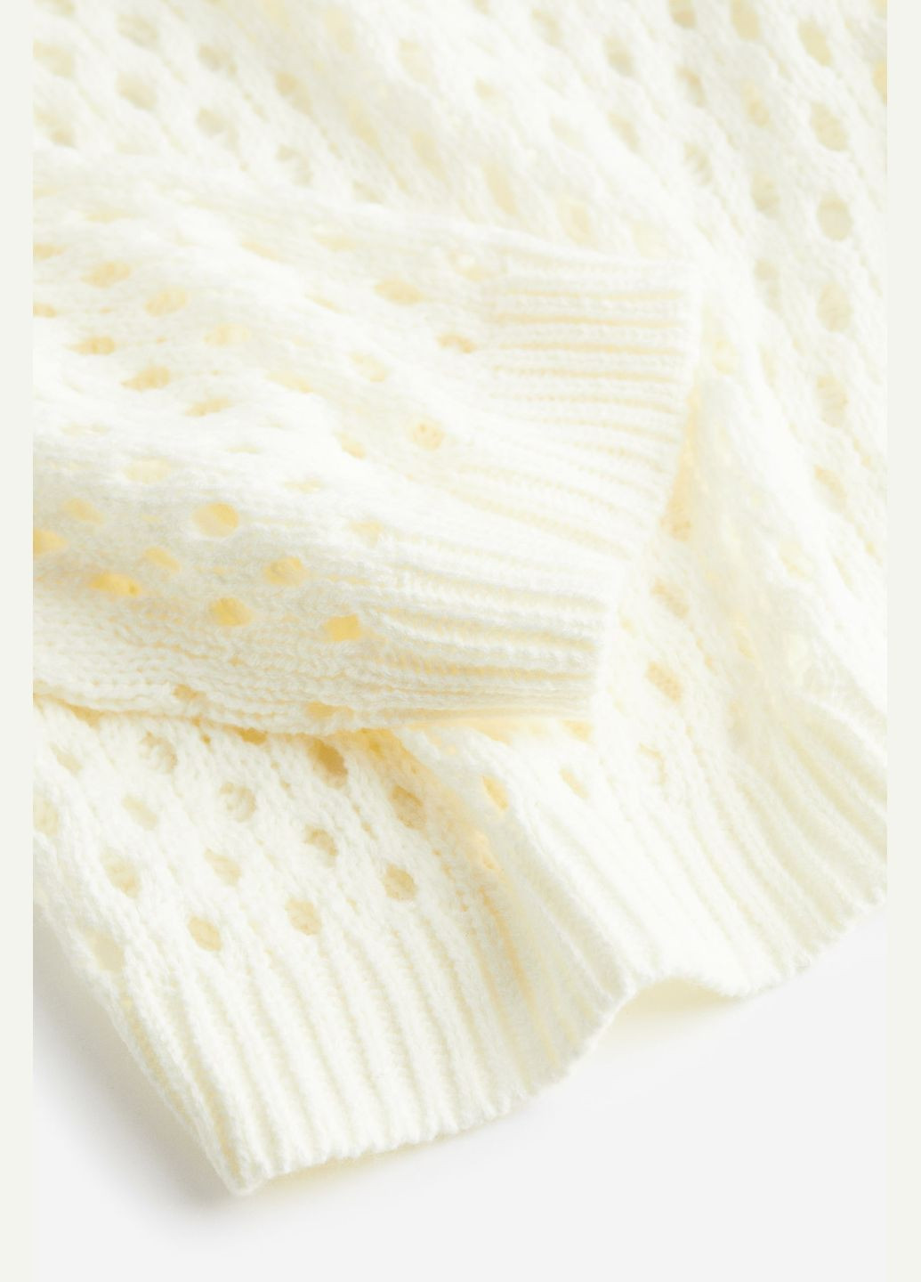 Молочный демисезонный джемпер H&M