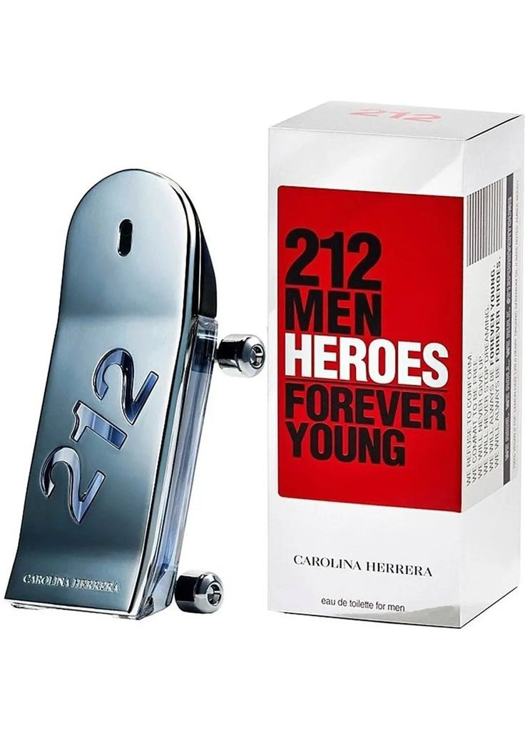 Тестер 212 Men Heroes Forever Young туалетная вода 100 ml. Carolina Herrera (282958862)