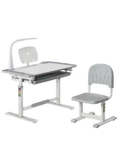 Парта со стулом ( KIDS FURNITURE) Cubby Lupin Grey (370018303)