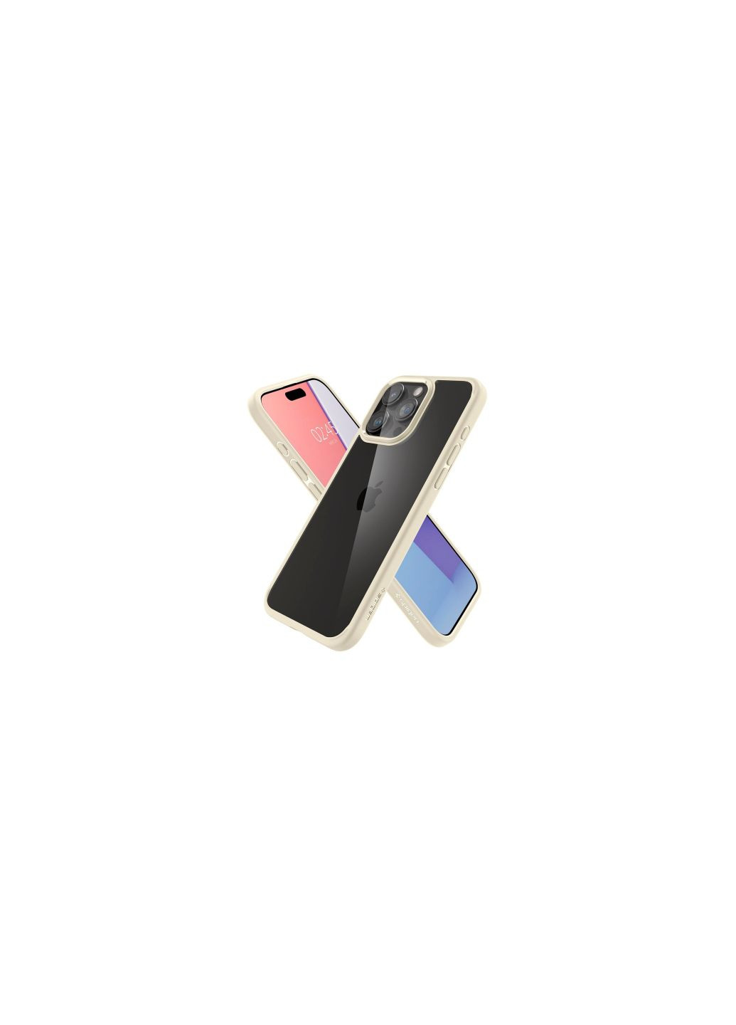 Чехол для мобильного телефона (ACS06571) Spigen apple iphone 15 pro max ultra hybrid mute beige (275103469)