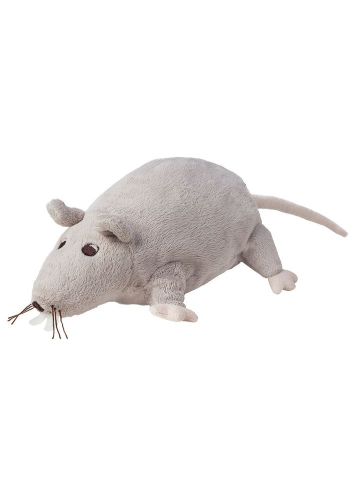 Игрушечная крыса ИКЕА Å 23 см серая IKEA (272451873)