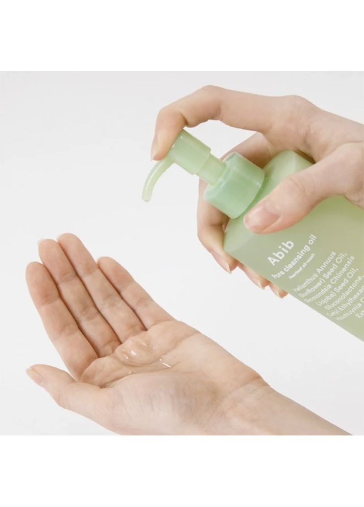 Гіппоалергенна гідрофільна олія з екстрактом гуттуїнії Pore Cleansing Oil Heartleaf Oil-Wash 210 ml Abib (358500415)