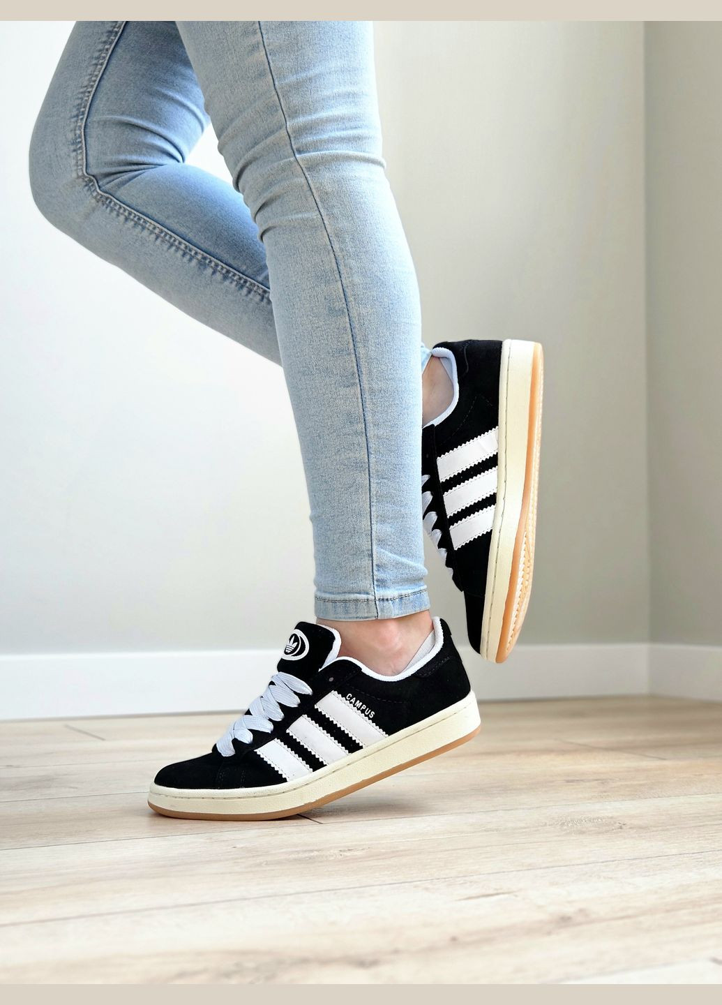 Кросівки жіночі і чоловічі Adidas Campus 00s black | Адідас Кампус чорні No Brand чорні демісезони (307397774)