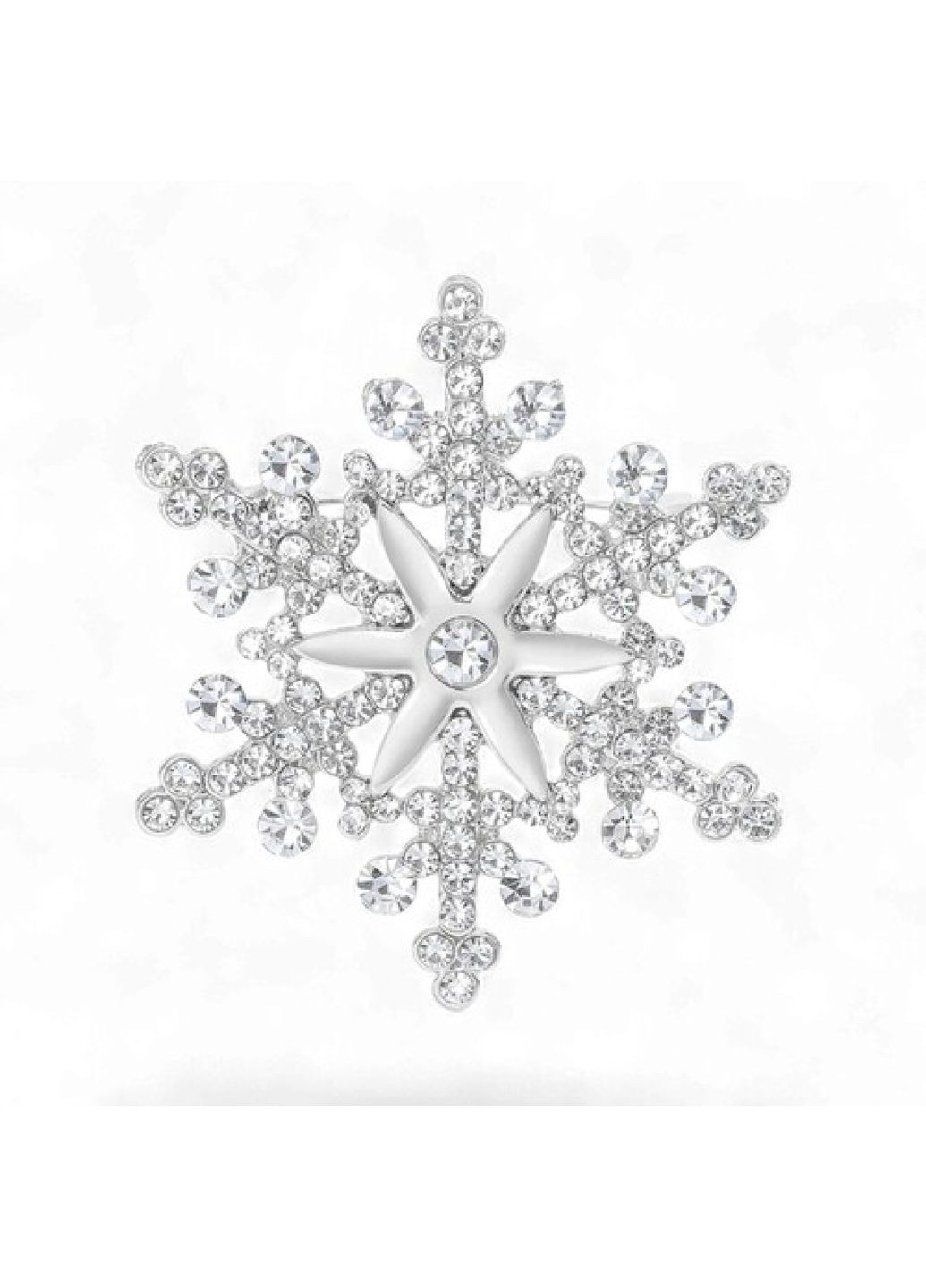 Брошь Снежинка новогодняя #25 Dobroznak (366668068)
