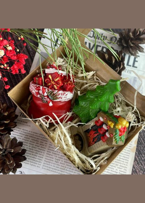 Набір свічок - Різдвяне Сяйво 5Candles (322347011)