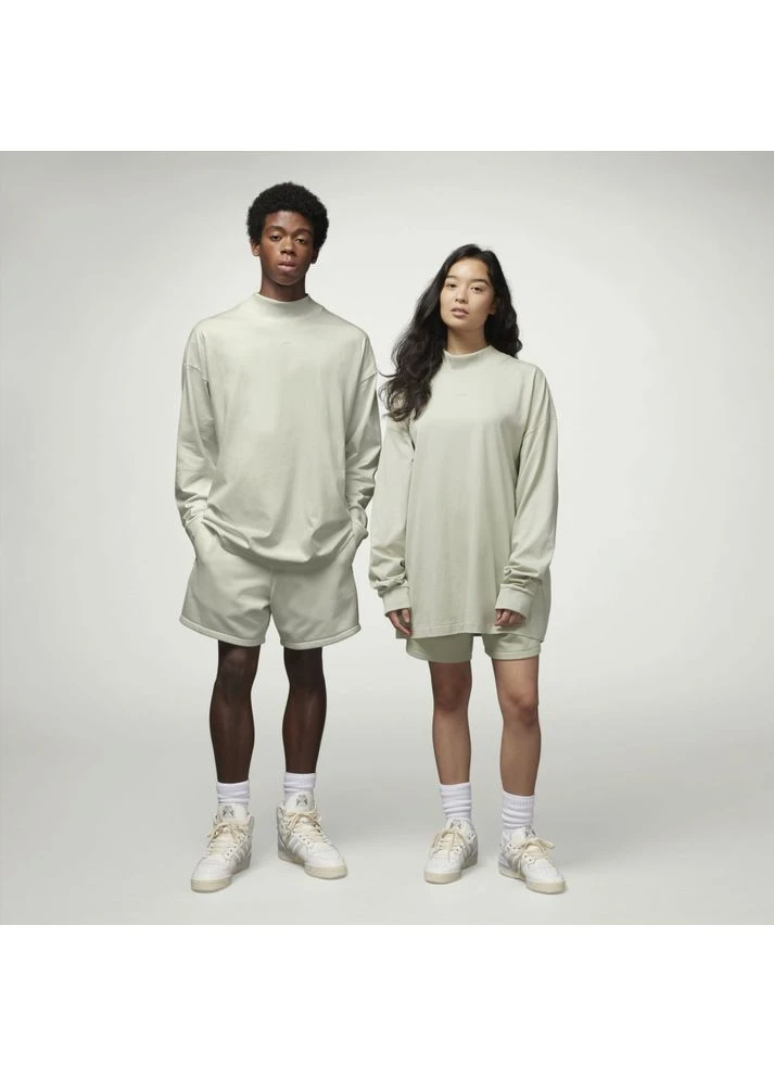 Лонгслів Basketball Long Sleeve Tee Grey Ia3422 adidas (399409059)