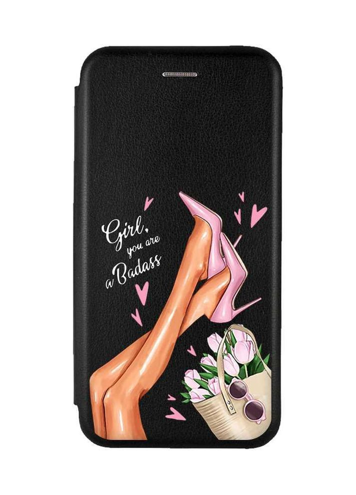 Чохол-книжка з малюнком для Xiaomi Redmi 7A Чорний; Ніжки (принт 62) G-Case (359486198)