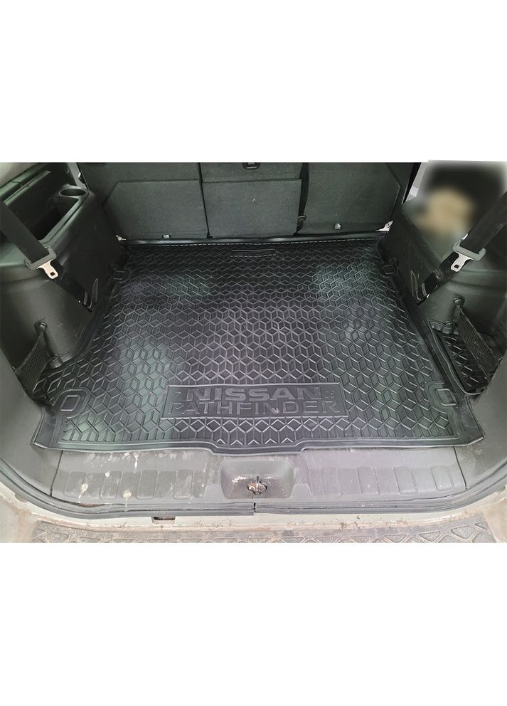 Килимок в багажник поліуретановий для Nissan III (R51) (2005-2014) (с "ухом") Avto-Gumm Pathfinder (360614915)