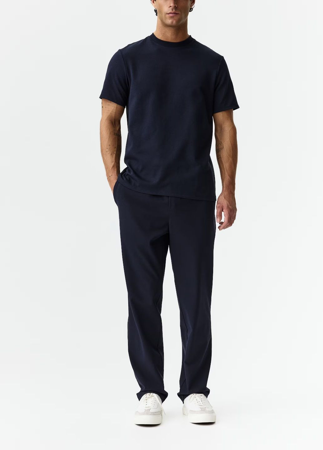 Темно-синя футболка H&M