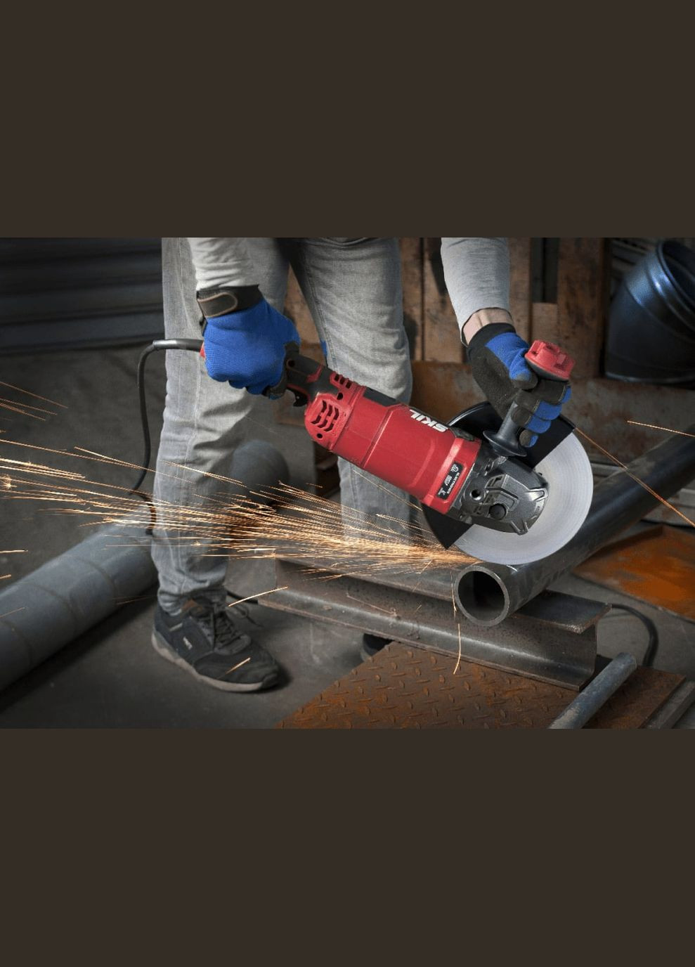 Шлифмашина угловая 9791 AB 230мм 2200Вт 6600об·мин VRS+ плав. пуск 6.17кг Skil (317275292)