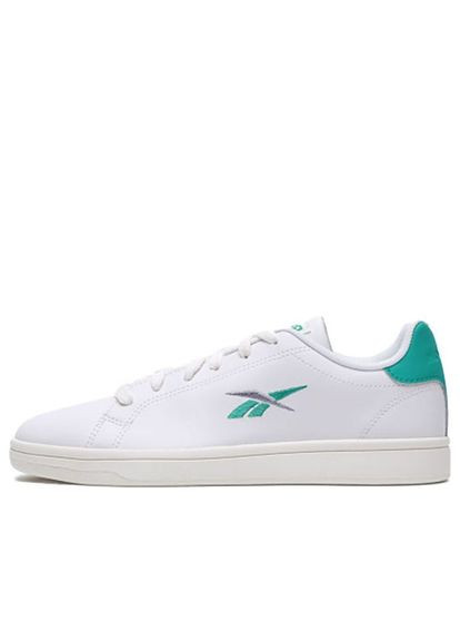 Цветные обувь unisex кеды 111024 ов белый с зеленым fw5764 сша 41(р) Reebok