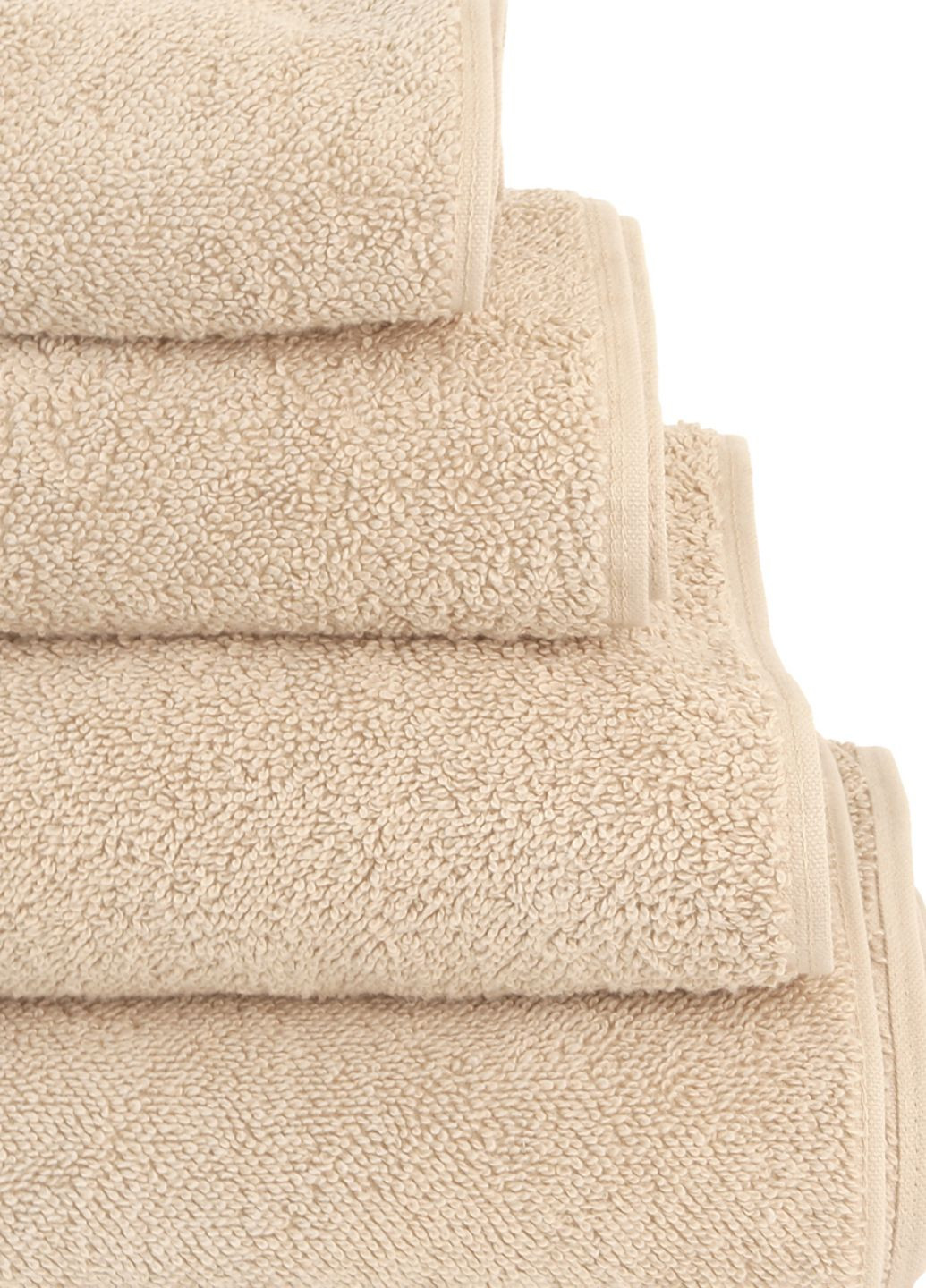 Рушник "Ніжність" 50x90 см MVM однотонний бежевий