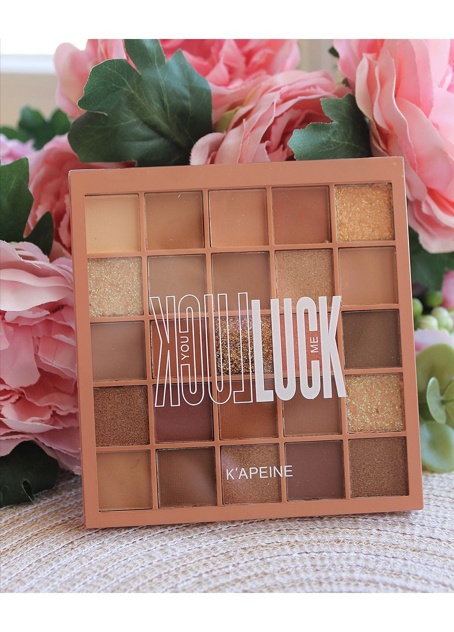 Палетка тіней для повік K'APEINE "LUCK YOU LUCK ME" з 25 відтінками 02 No Brand (356675840)