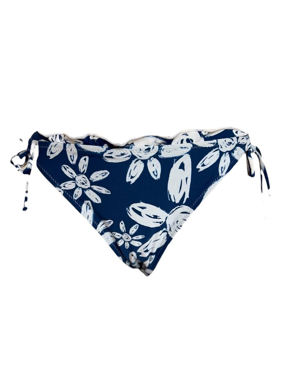 Синие плавки синий с цветочным принтом Desigual