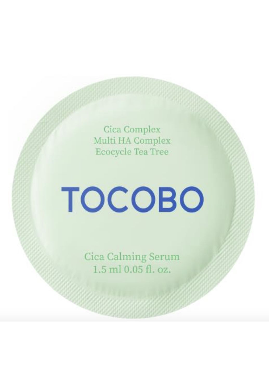 Заспокійлива сироватка TOCOBО Cica Calming Serum з екстрактом азіатської центели (пробник), 1.5 мл TOCOBO (317242071)